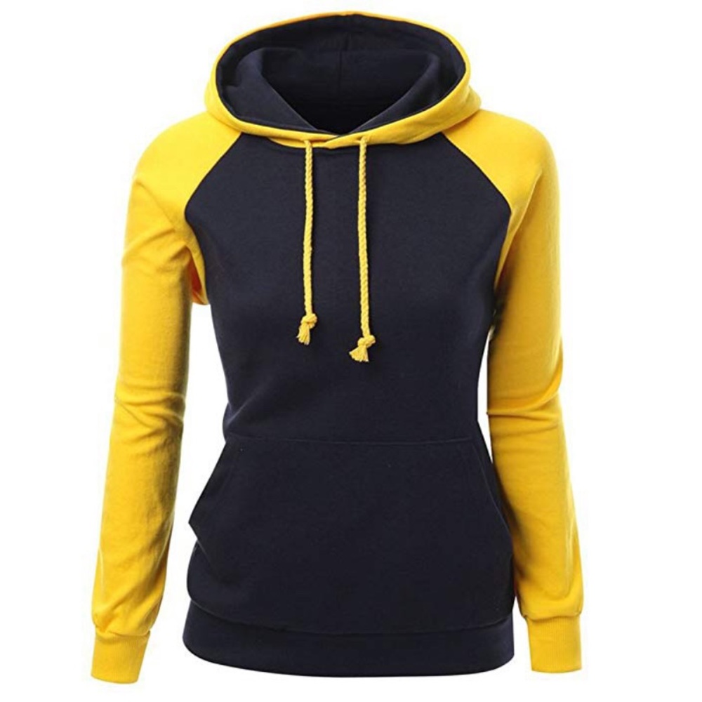Colorblock Sweatshirt Hoodie - Picture 2 of 3